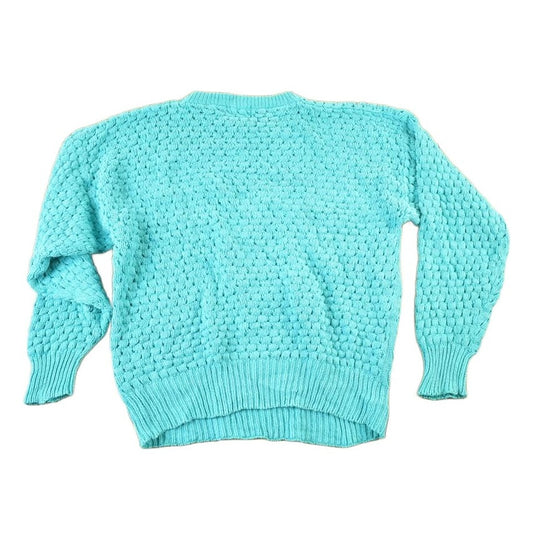 Vintage 1990s Cape Isle Knitters Knit Abstract Pattern Crewneck Sweater Mens S from propervintagecanada