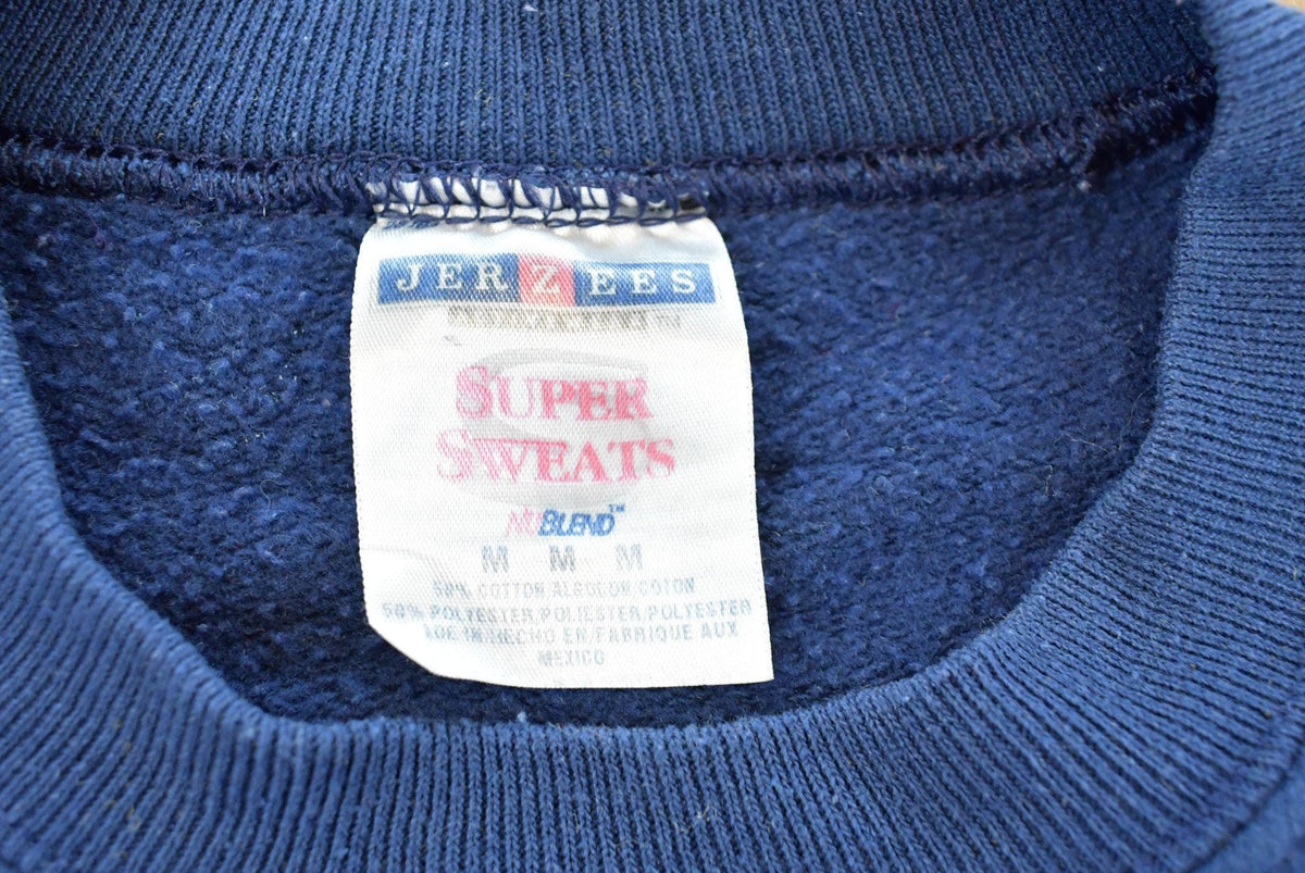 Vintage 1990s Cape May Embroidered Lighthouses Souvenir Crewneck Sweatshirt Mens M from propervintagecanada