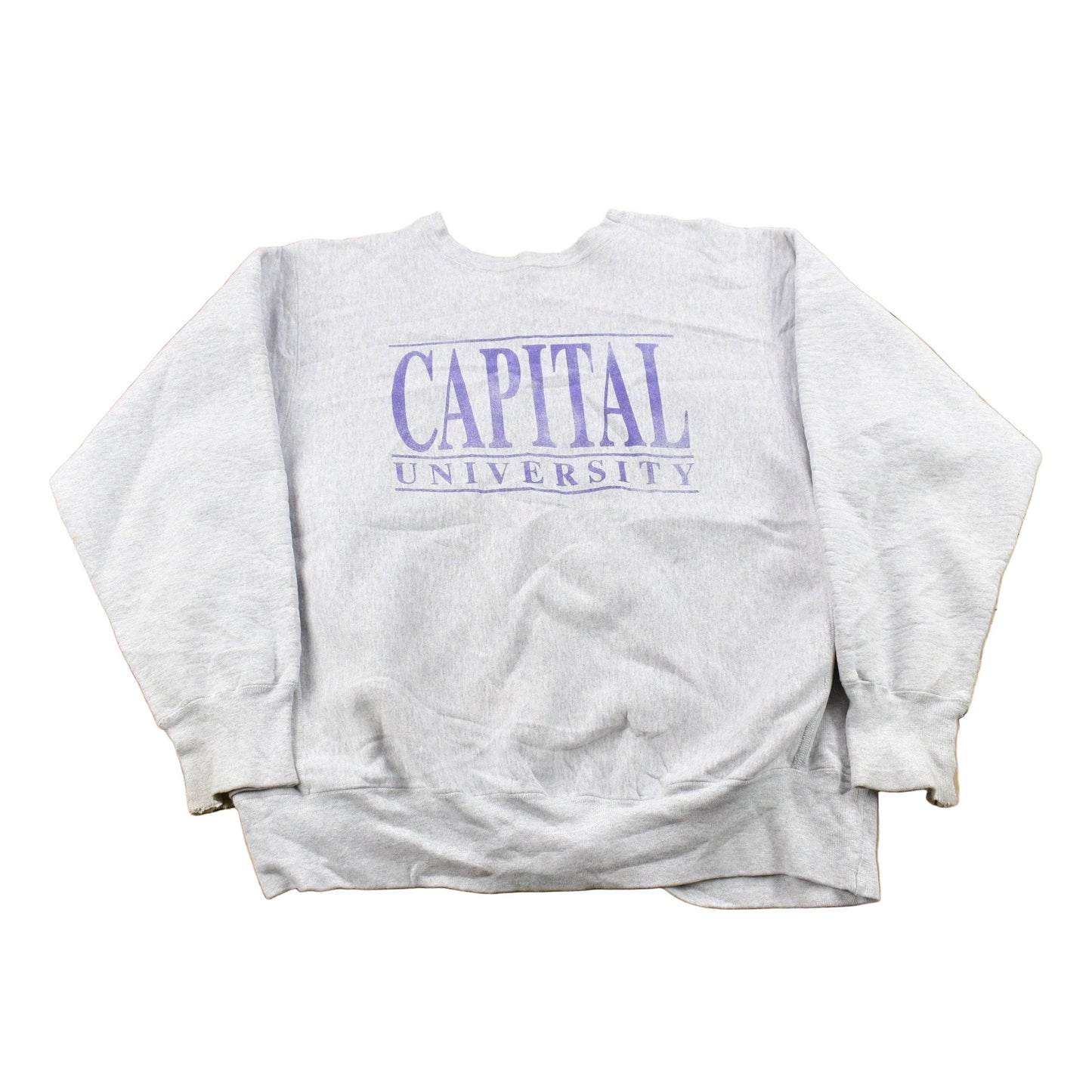 Vintage 1990s Capital University Collegiate Crewneck Men's Large from propervintagecanada