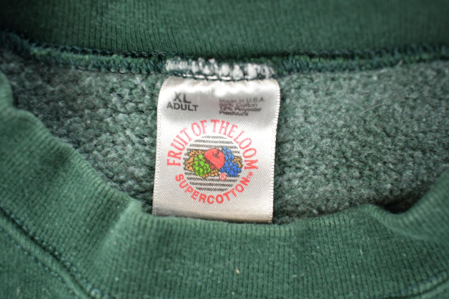 Vintage 1990s Capri College Heavyweight University Collegiate Crewneck Men's XL from propervintagecanada