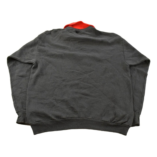 Vintage 1990s Cardinal Birds Collared Sweatshirt Men's Large from propervintagecanada