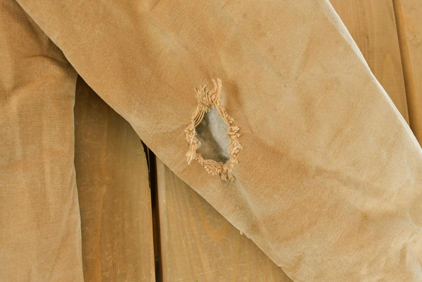 Vintage 1990s Carhartt Arctic Quilt Lined Distressed Jacket Men's XL / Thrashed Sun Faded / Black Workwear Coat from propervintagecanada