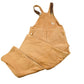 Vintage 1990s Carhartt Beige Double Knee Canvas Quilted Overalls Men's 38 x 30 from propervintagecanada