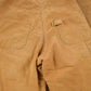 Vintage 1990s Carhartt Beige Double Knee Canvas Quilted Overalls Men's 38 x 30 from propervintagecanada