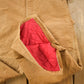 Vintage 1990s Carhartt Beige Double Knee Canvas Quilted Overalls Men's 38 x 30 from propervintagecanada