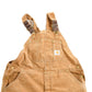 Vintage 1990s Carhartt Beige Double Knee Canvas Quilted Overalls Men's 38 x 30.5 from propervintagecanada