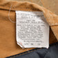 Vintage 1990s Carhartt Beige Double Knee Canvas Quilted Overalls Men's 38 x 30.5 from propervintagecanada