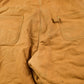 Vintage 1990s Carhartt Beige Double Knee Canvas Quilted Overalls Men's 44 x 30 from propervintagecanada