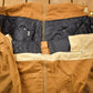 Vintage 1990s Carhartt Beige Double Knee Canvas Quilted Overalls Men's 44 x 30 from propervintagecanada