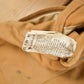 Vintage 1990s Carhartt Beige Double Knee Canvas Quilted Overalls Men's 46 x 30 from propervintagecanada