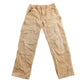 Vintage 1990s Carhartt Beige Double Knee Work Pants Men's 33 x 30 from propervintagecanada
