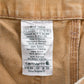 Vintage 1990s Carhartt Beige Double Knee Work Pants Men's 33 x 30 from propervintagecanada