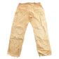 Vintage 1990s Carhartt Beige Double Knee Work Pants Men's 38 x 32 from propervintagecanada