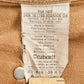 Vintage 1990s Carhartt Beige Double Knee Work Pants Men's 38 x 32 from propervintagecanada