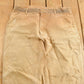 Vintage 1990s Carhartt Beige Double Knee Work Pants Men's 38 x 32 from propervintagecanada