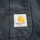 Vintage 1990s Carhartt Black Double Knee Canvas Overalls Men's 44 x 30 from propervintagecanada