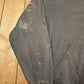 Vintage 1990s Carhartt Black Paint Splattered Hoodie Men's 2XL from propervintagecanada