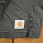 Vintage 1990s Carhartt Blank Black Long Sleeve Sweatshirt Men's 2XL from propervintagecanada