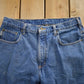 Vintage 1990s Carhartt Blanket Lined Blue Jeans Men's 36 x 30 from propervintagecanada