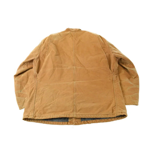 Vintage 1990s Carhartt Blanket Lined Button Up Chore Coat Men's XL from propervintagecanada