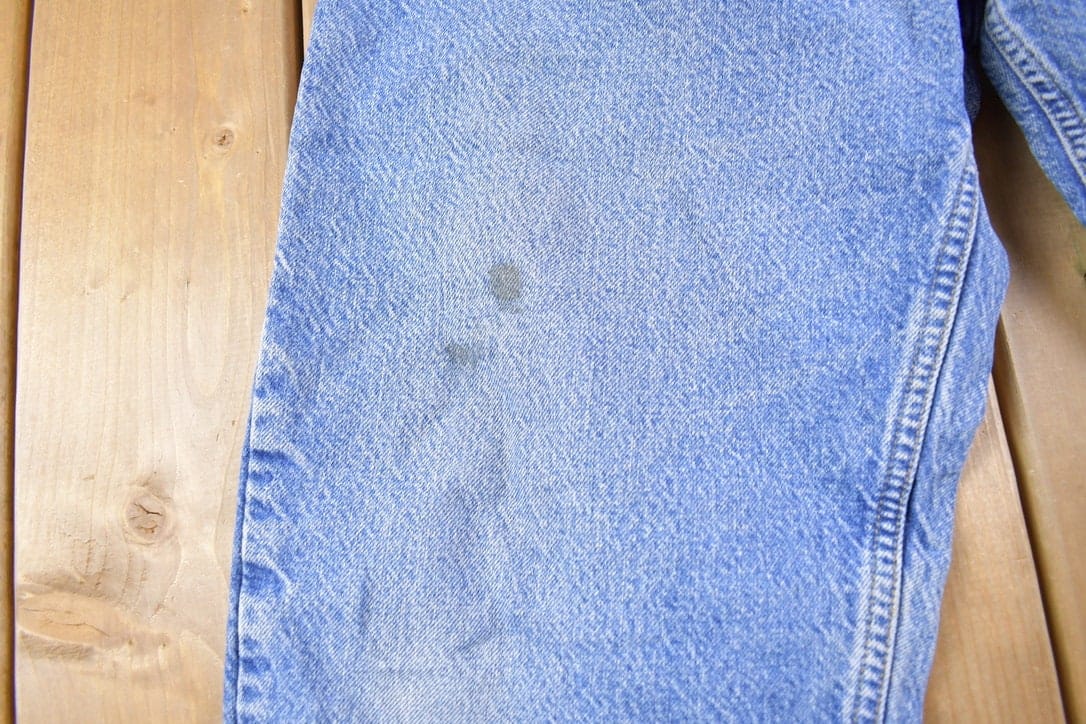 Vintage 1990s Carhartt Blanket Lined Carpenter Jeans Men's 36 x 29 from propervintagecanada