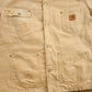 Vintage 1990s Carhartt Blanket Lined Chore Coat Men's Large from propervintagecanada