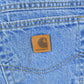 Vintage 1990s Carhartt Blanket Lined Denim Jeans Men's 32x32 from propervintagecanada