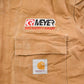 Vintage 1990s Carhartt Blanket Lined Embroidered Painters Jacket Men's Large from propervintagecanada