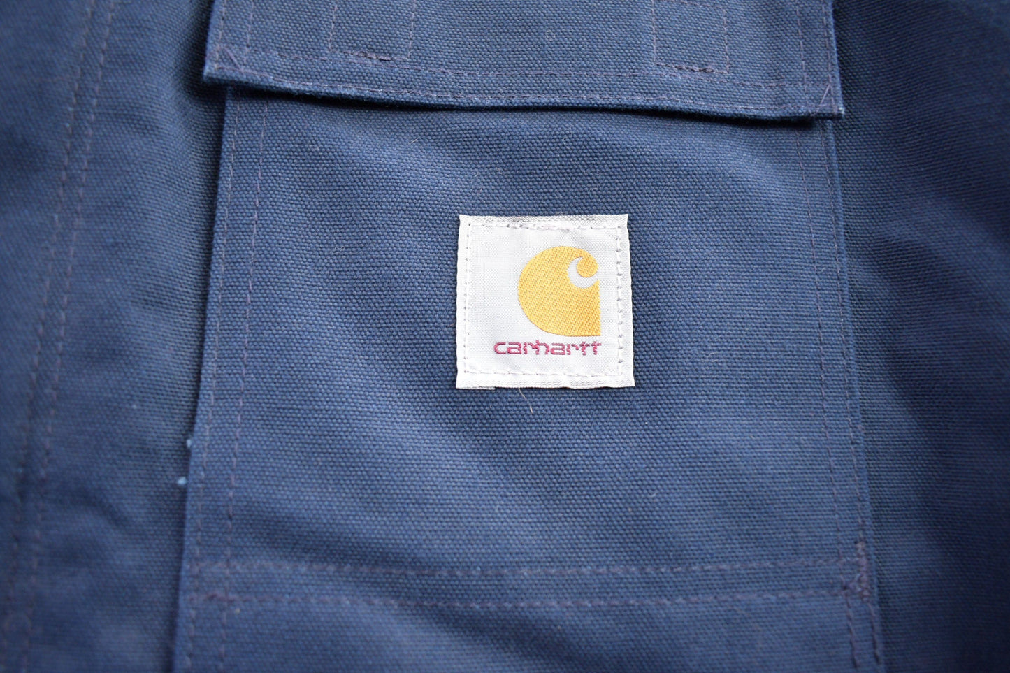 Vintage 1990s Carhartt Blanket Lined Embroidered Work Jacket Men's 3XL from propervintagecanada