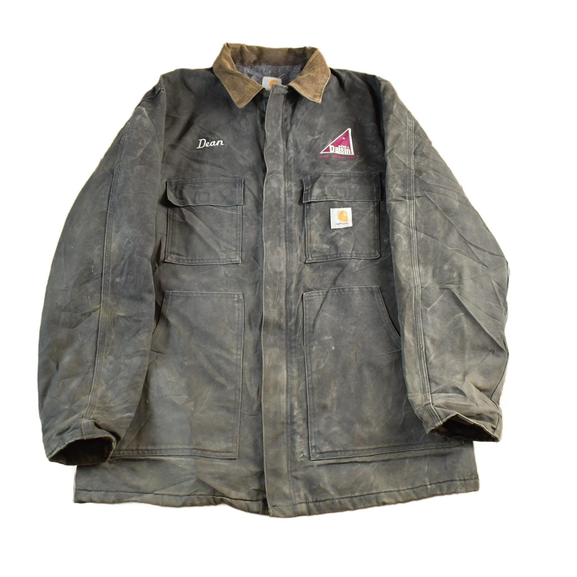Vintage 1990s Carhartt Blanket Lined Jacket Mens XL Tall from propervintagecanada