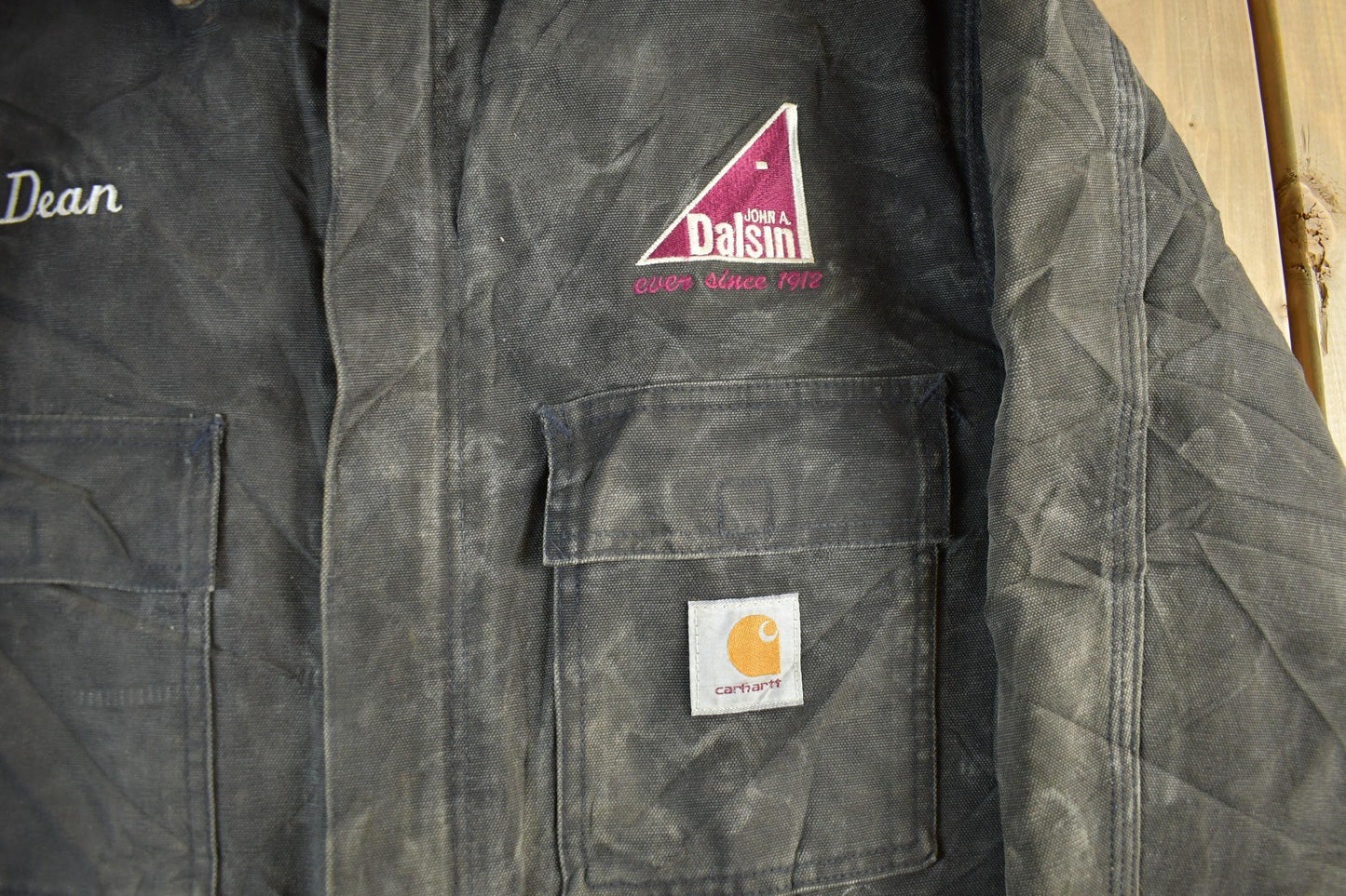 Vintage 1990s Carhartt Blanket Lined Jacket Mens XL Tall from propervintagecanada