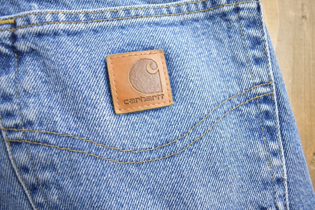 Vintage 1990s Carhartt Blanket Lined Work Pants Men's 32 x 30 from propervintagecanada