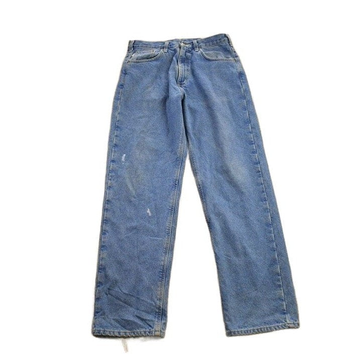 Vintage 1990s Carhartt Blanket Lined Work Pants Men's 33 x 34 from propervintagecanada