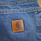 Vintage 1990s Carhartt Blanket Lined Work Pants Men's 33 x 34 from propervintagecanada