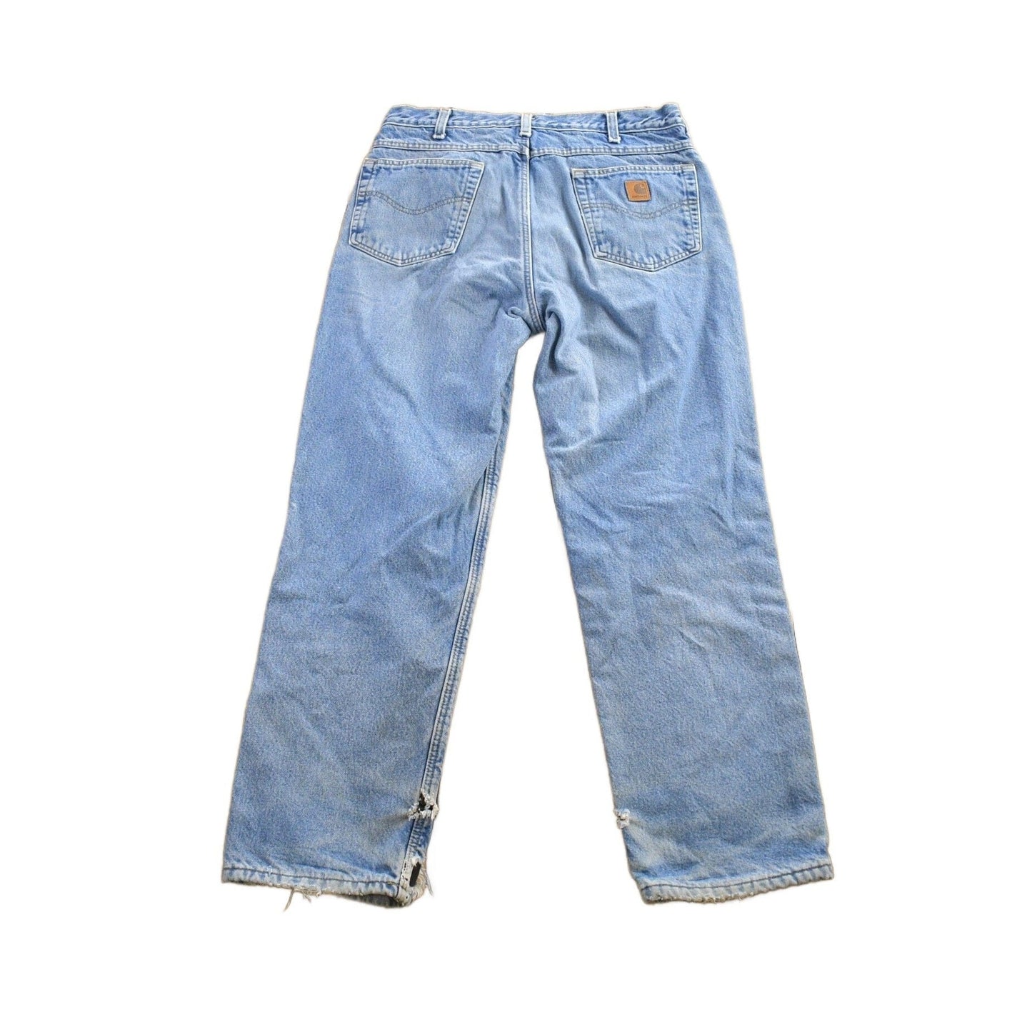 Vintage 1990s Carhartt Blanket Lined Work Pants Men's 34x30 from propervintagecanada