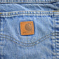 Vintage 1990s Carhartt Blanket Lined Work Pants Men's 34x30 from propervintagecanada