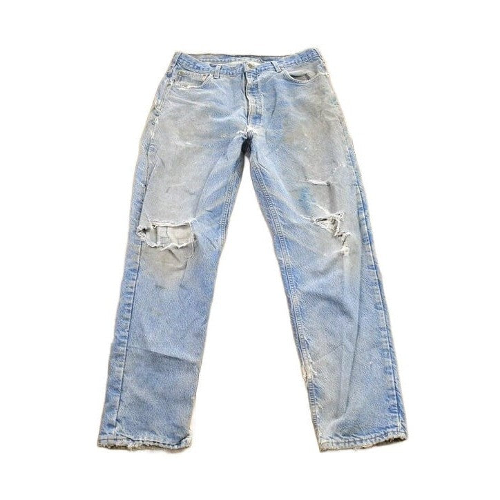 Vintage 1990s Carhartt Blanket Lined Work Pants Men's 36 x 31 from propervintagecanada
