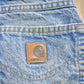 Vintage 1990s Carhartt Blanket Lined Work Pants Men's 36 x 31 from propervintagecanada