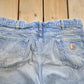 Vintage 1990s Carhartt Blanket Lined Work Pants Men's 36 x 31 from propervintagecanada