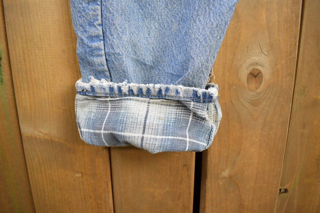 Vintage 1990s Carhartt Blanket Lined Work Pants Men's 36 x 31 from propervintagecanada