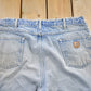 Vintage 1990s Carhartt Blanket Lined Work Pants Men's 38 x 32 from propervintagecanada