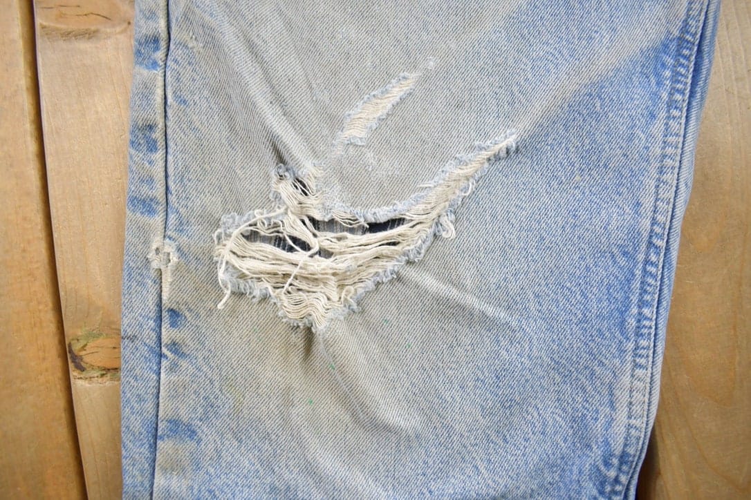 Vintage 1990s Carhartt Blanket Lined Work Pants Men's 38 x 32 from propervintagecanada