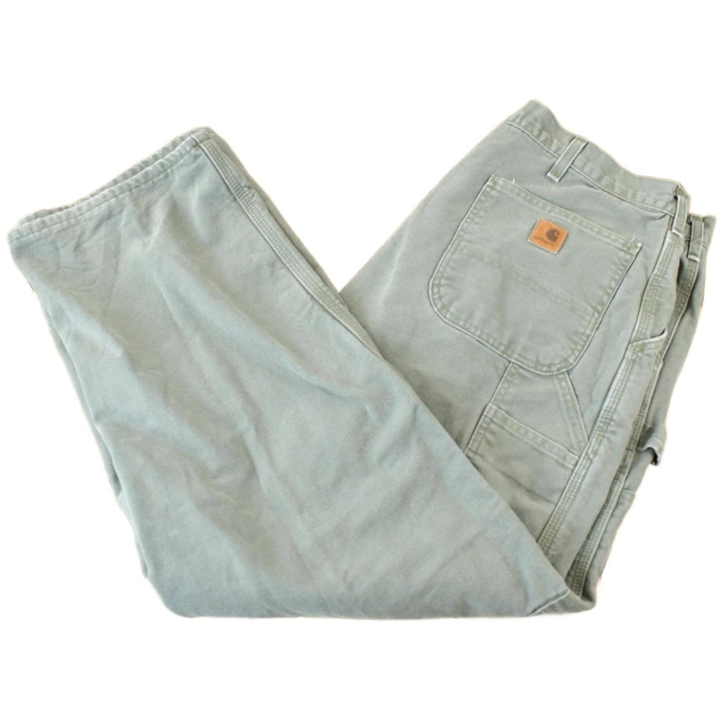 Vintage 1990s Carhartt Blanket Lined Work Pants Men's 40 x 30 from propervintagecanada