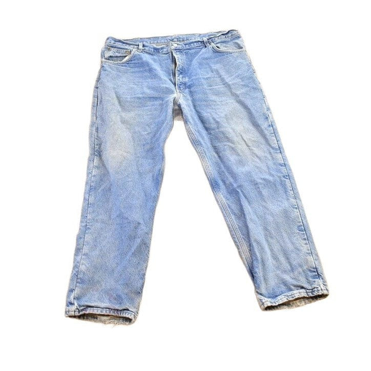 Vintage 1990s Carhartt Blanket Lined Work Pants Men's 42 x 30 from propervintagecanada