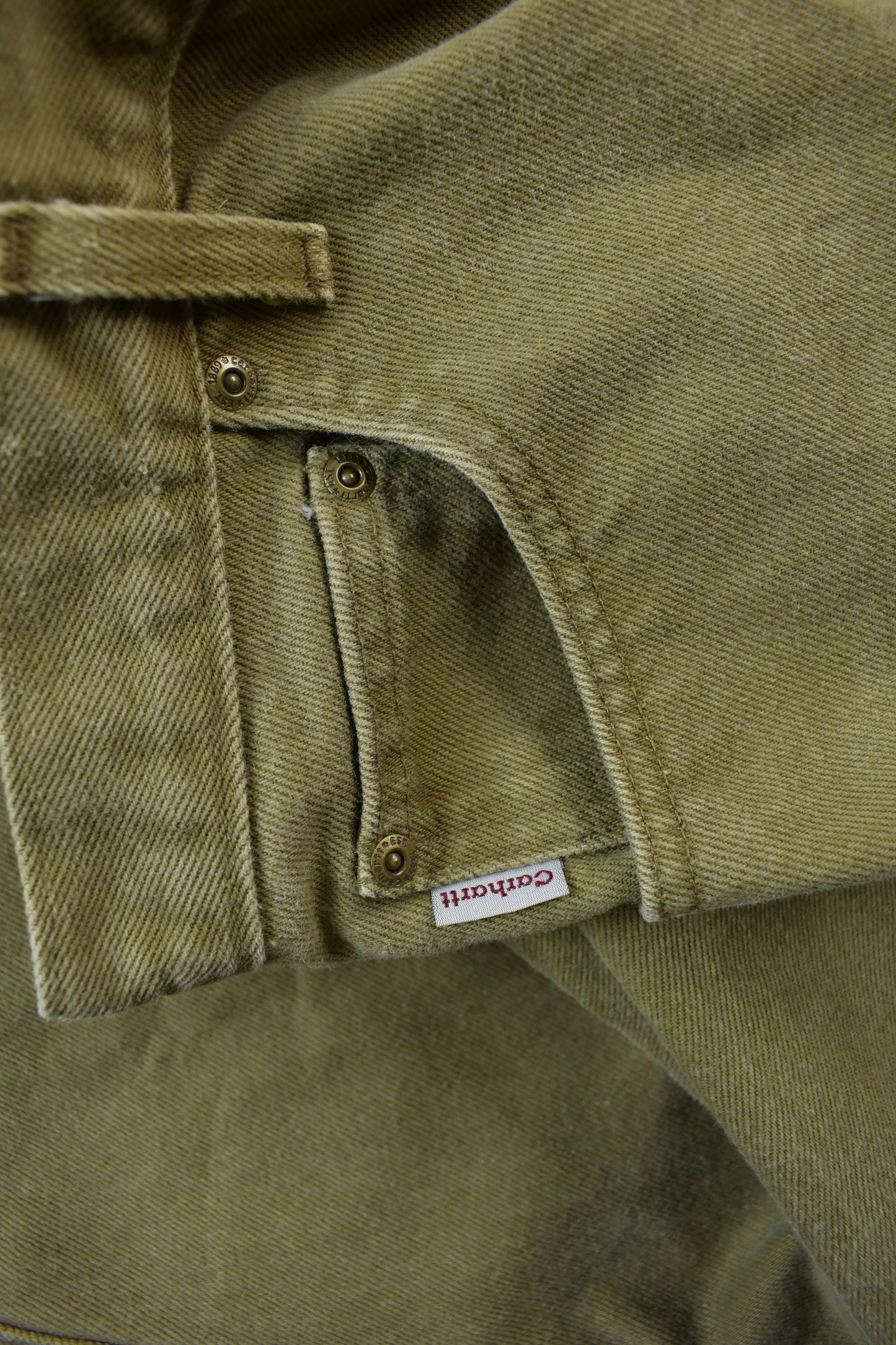 Vintage 1990s Carhartt Blanket Lined Work Pants Men's 46x30 from propervintagecanada