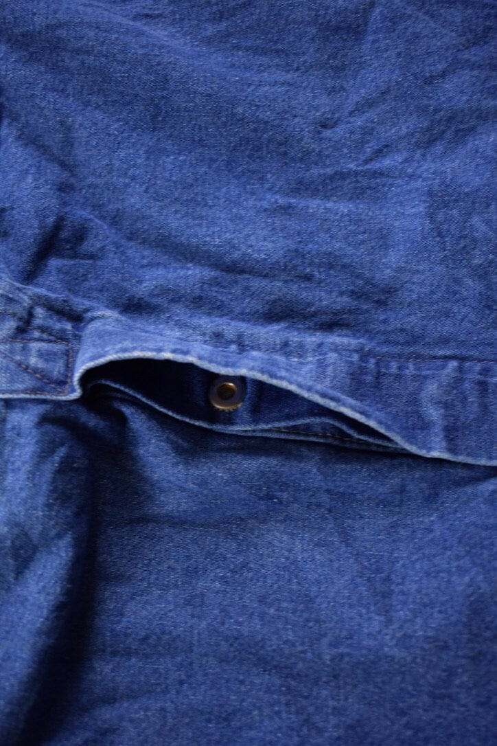 Vintage 1990s Carhartt Blue Denim Overalls Men's 50 x 28 from propervintagecanada