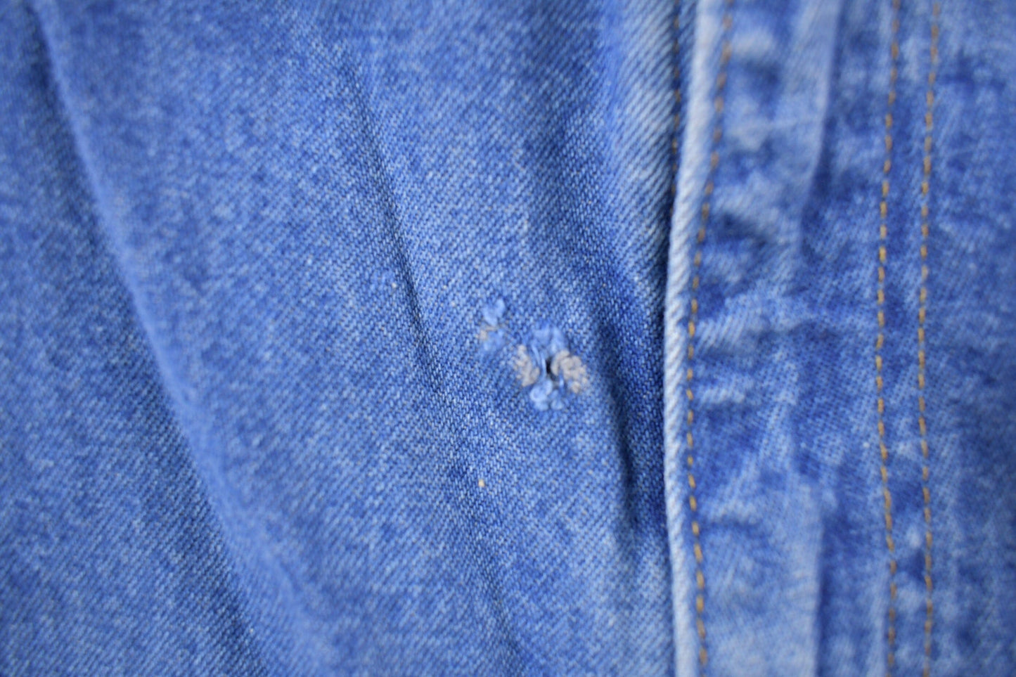 Vintage 1990s Carhartt Blue Denim Work Pants Men's 33 x 28 from propervintagecanada