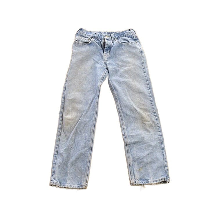 Vintage 1990s Carhartt Blue Jeans Men's 30 x 30 from propervintagecanada