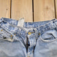 Vintage 1990s Carhartt Blue Jeans Men's 30 x 30 from propervintagecanada