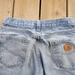 Vintage 1990s Carhartt Blue Jeans Men's 30 x 30 from propervintagecanada